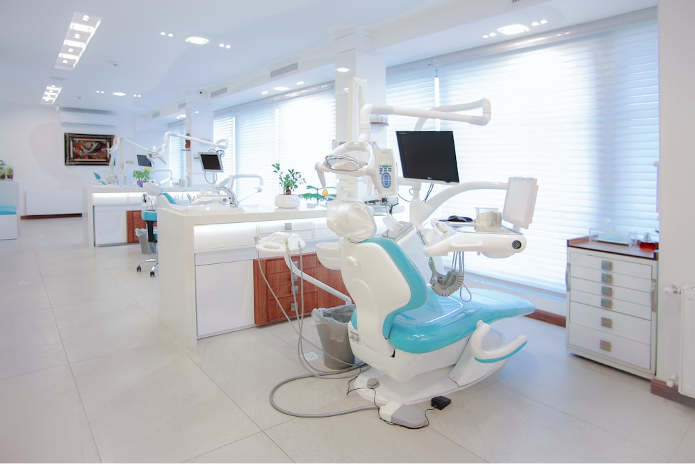 Bright, modern interior of our clinic